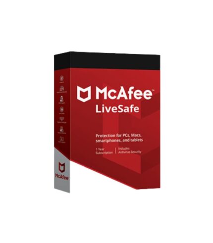McAfee LiveSafe 10-Year License for Up to 5 Devices | Comprehensive Security Suite
